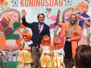 Koningsdag met kinderen in Rotterdam
